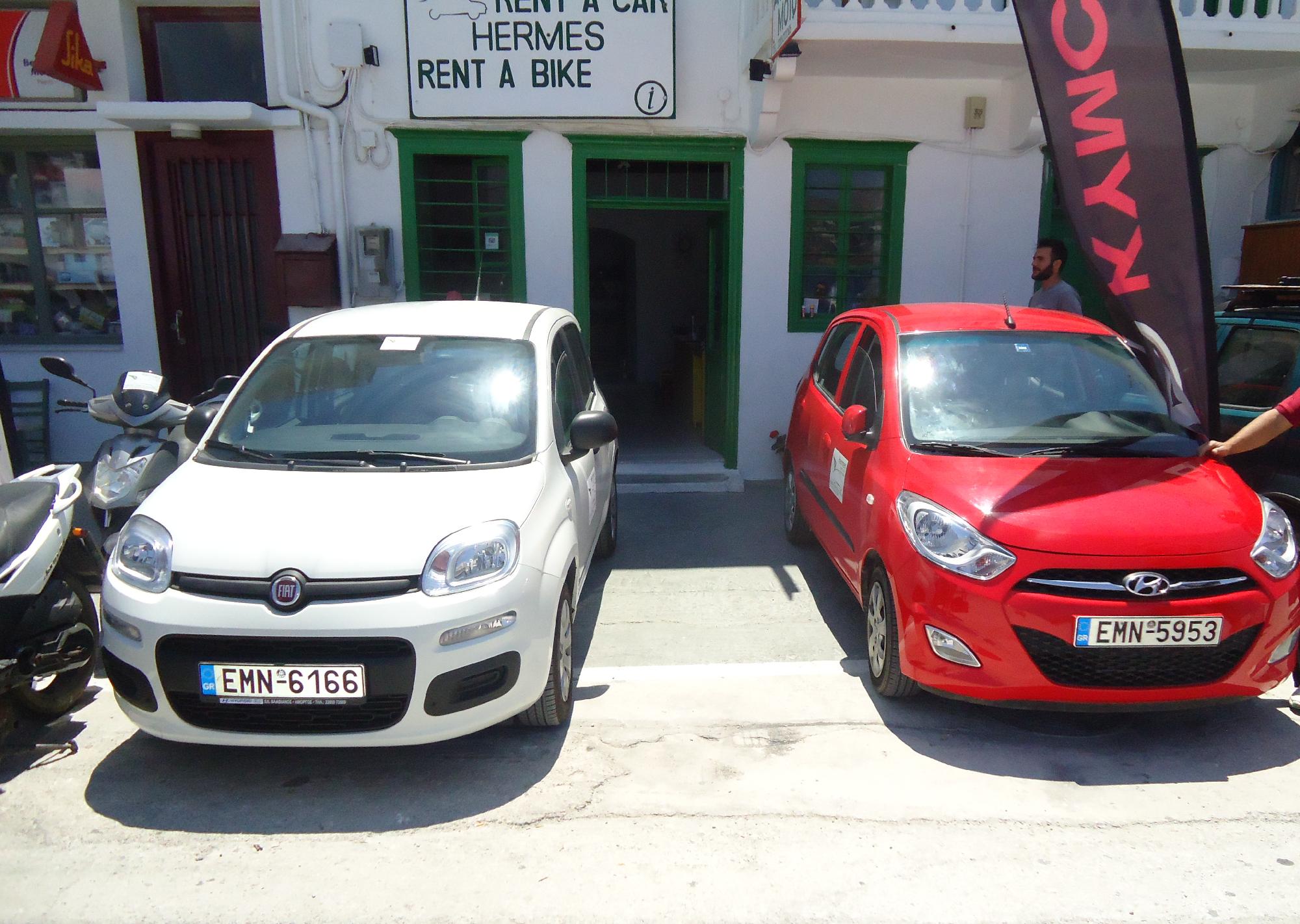 Hermes rent a car